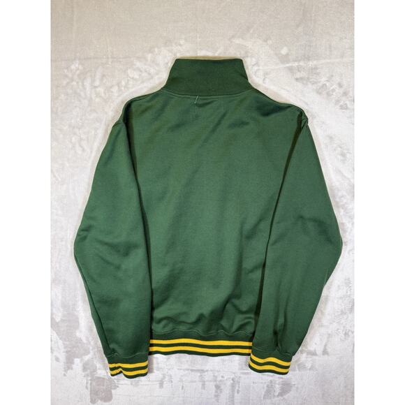 Dublin Ireland Point Zero Souvenir Full Zip Up Track Jacket Green Athleisure Lg - Picture 2 of 7